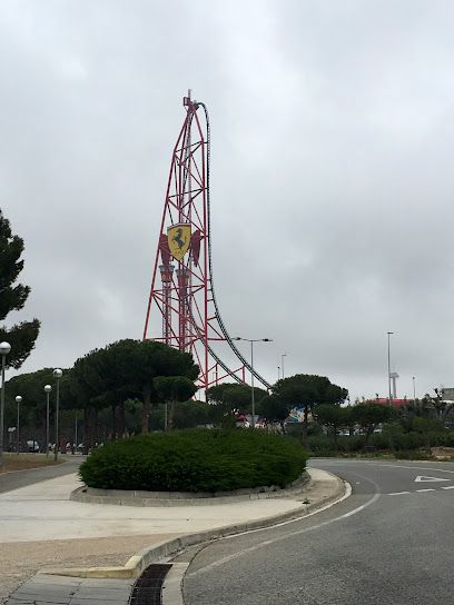 Parking Ferrari Land