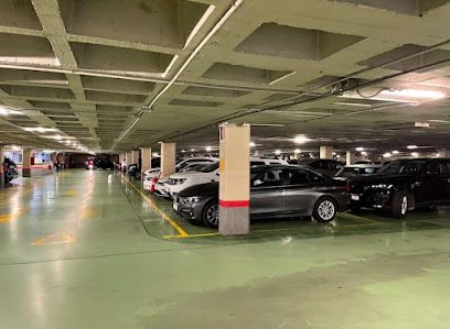 MOVASA. Parking Plaza Mayor (entrada)