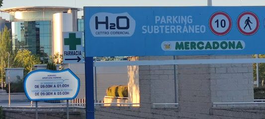 Parking subterráneo del Centro Comercial H2O