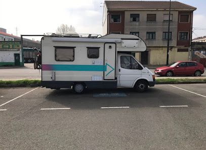 Autocaravanas, Área de servicio y Estacionamiento.