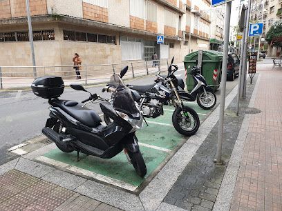 Aparcadoiro gratuíto para motos