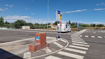 Aparcamiento disuasorio y de autocaravanas