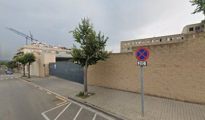 Zona d'aparcament reservada per a motos