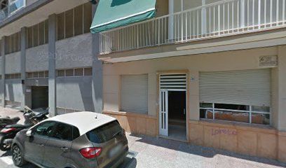 Zona de aparcamiento reservada para motos