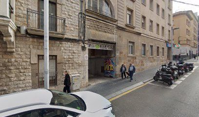 Zona de aparcamiento reservada para motos