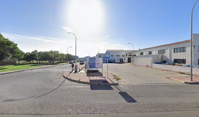 Área de servicios autocaravanas sin aparcamiento